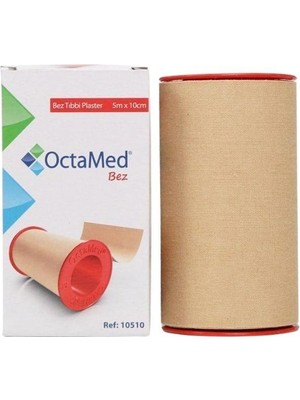 Muhtelif Octamed - Bez Flaster 10CM x 5mt REF:10510 - 1 Adet