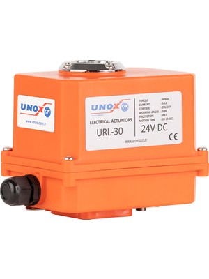 Unox 30 Nm Elektrikli Aktüatör On-Off 220 V Ac