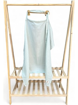 Mayu Baby Collection Tek Katlı Müslin Emzirme ve Puset Örtüsü, Çok Amaçlı Örtü