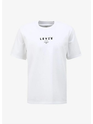 Levi's Levis Bisiklet Yaka Regular Fit Beyaz Erkek T-Shirt A2082-0154