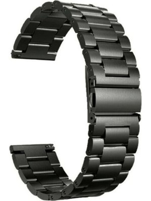  Teleplus Ticwatch S2 Wear Os Kordon Metal Sıralı KRD04 22MM