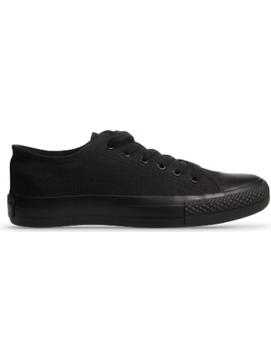M.P. Mp Clearmotion Canvas Pro Erkek Bağcıklı Siyah Sneaker