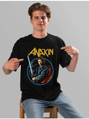 Bu Tshirt Anakin Skywalker' Temalı Oversize Unisex T-Shirt.