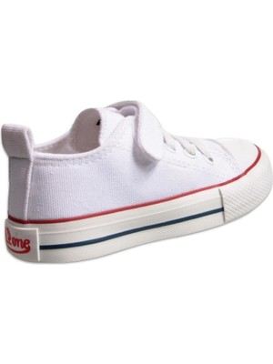 M.P One  Ecoflex Kids Çocuk Velcro Beyaz Sneaker