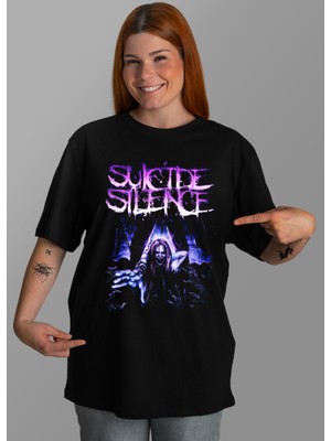 Bu Tshirt Suicide Silence' Temalı Oversize Unisex T-Shirt.