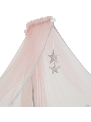 Tekno Trust Pembe Beşik Cibinliği ve Metal Cibinlik Askısı