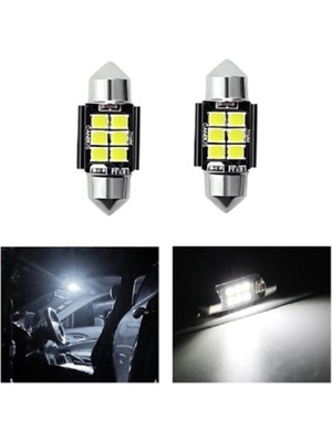 Erlight Sofit LED Canbus 6 LED 31MM Iç Tavan Plaka  2 Adet