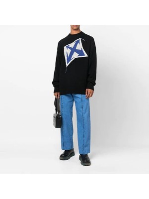 Off-White Erkek Kazak OMHE125F22KNI0021045