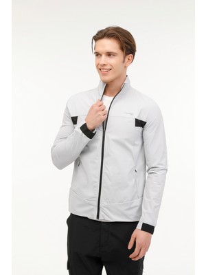 Lumberjack ml Theon 18ITL1123 4fx Grı Erkek Eşofman Üstü