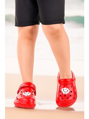 Kiko Kids Printed Eva Plaj Havuz Okul Kreş Erkek Çocuk Terlik