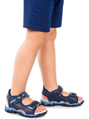 Kiko Kids Erkek Çocuk Sandalet Arz 2361 Lacivert