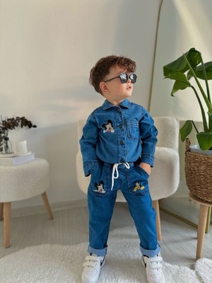 Lolipop Kids Store Erkek Çocuk Kot Pantolon Takım