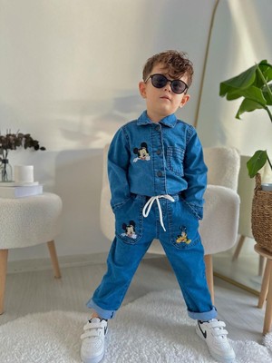 Lolipop Kids Store Erkek Çocuk Kot Pantolon Takım