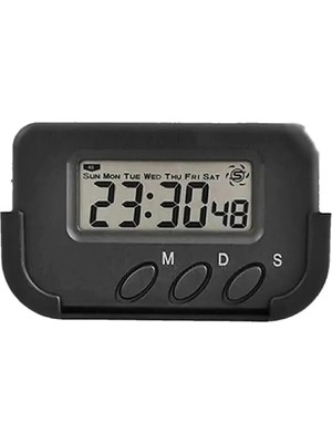 Mehat Pomodoro Öğrenci Saati Alarmlı - Kronometreli Ders Çalışma Saati - Dijital Masa Saati