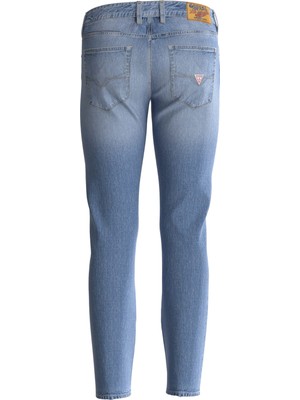 Guess Normal Bel Normal Mavi Erkek Denim Pantolon M4Ras2D58M3R8Te_Slım Tapered - Eco