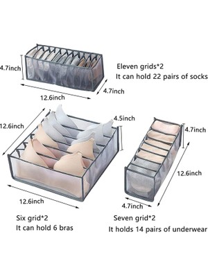 Sumsool Adet Bölmeli Saklama Kutusu Sütyen Çorap Külot Külot Için Fit (Yurt Dışından)