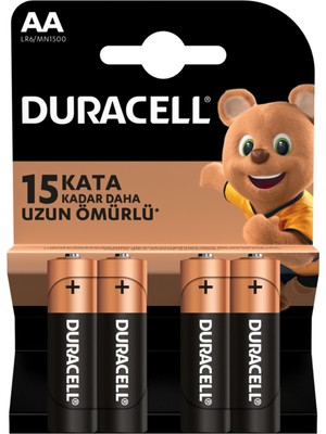 Duracell Basic 4'lü Aa Kalem Pil