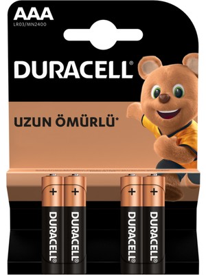 Duracell Basic 4'lü Aaa İnce Kalem Pil