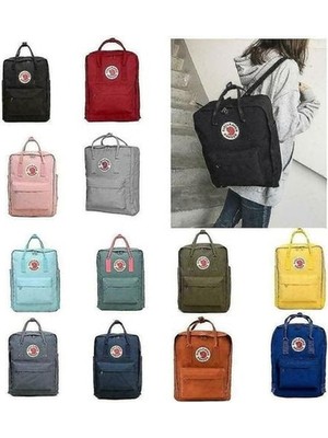 Papajack Yucama Coscelia 16L Fjallraven Kanken Yüksek Kapasite Sırt Sıradan Sırt Öğrenci Okul Sırt Çantası - Şarap Kırmızısı (Yurt Dışından)