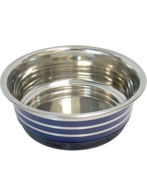Tommy Renkli Kaydırmazlı Çelik Mama Kabı 11 Cm