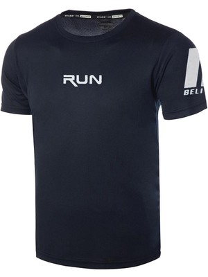 Ghassy Co. Erkek Nem Emici Hızlı Kuruma Performans Running Spor T-Shirt