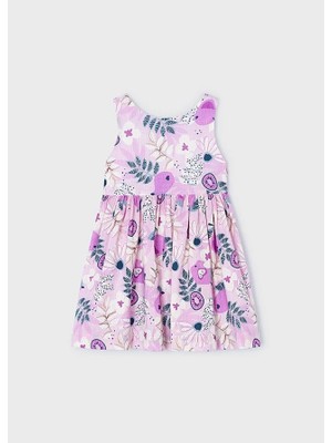 Mayoral Kız Çocuk Desenli Kolsuz Elbise