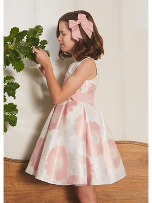 Abel & Lula Kız Çocuk Kemer Detaylı Elbise