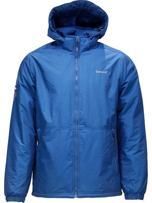 Shinzone Erkek Kapitone Kapüşonlu Içi Peluşlu Indigo Mont