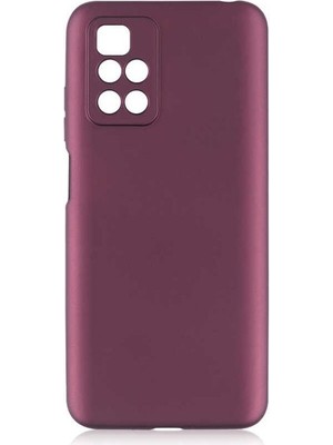 Teleplus Xiaomi Redmi Note 11 4g Kılıf Mat Kamera Korumalı Premier Silikon Mürdüm