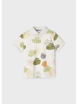 Mayoral Erkek Çocuk Tshirt - Mayoral - Krem - 4 Yaş