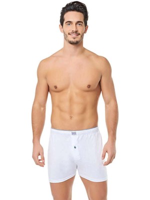 Aknur Moda Erkek Karışık Renk Boxer Siyah Renk Ribana Atlet 6'lı Paket