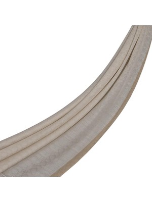 Ipekevi Dört Mevsim Monogram Desen Şal 04356-EKRU