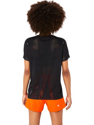 Asics Metarun Ss Top Kadın Black Kısa Kollu Tshirt 2012C976-001