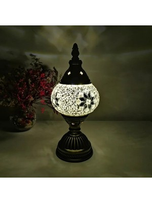 Xiyu Shop S4 Tarzı S8-A Türk Mozaik Masa Lambası Vintage Art Deco El Işi Lamparas De Mesa Mozaik Cam Romantik Yatak Lambası Lamparas Con Mozaikos (Yurt Dışından)