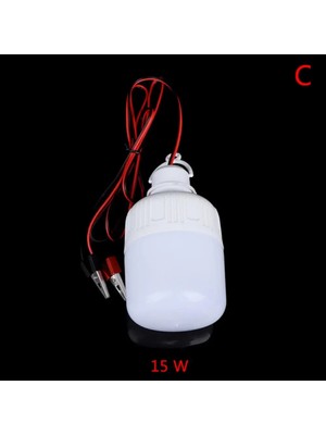 Xiyu Shop 20W LED Ampul Acil Durum Lambası Ampulü 12V Kordon Klipsi Alçak Gerilim Spot Ampul Taşınabilir Lamba Oturma Odası Yatak Odası Bahçe Mutfak Için (Yurt Dışından)