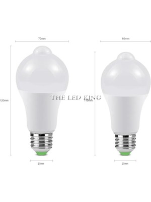 Xiyu Shop 1 Adet Tarzı 21W Lampada LED 12W 18W LED Pır Hareket Sensörlü Ampul E27 Kızılötesi Radyasyon Hareket Dedektörü Sensörlü Işık Lambası Ev Için (Yurt Dışından)