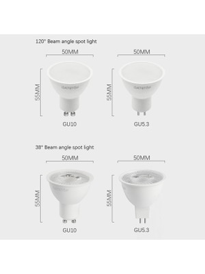 Xiyu Shop 7W Tarzı 3000K 1- GU10 MR16 Gu5.3 LED Lamba Spot Ampul Derece Lampara 220V Bombillas LED MR16 Lampada Spot Işık 3W 5W 6W 7W 8W (Yurt Dışından)