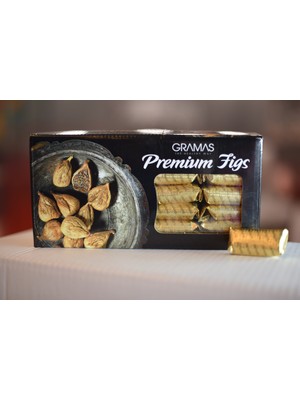 Gramas Premium Kalite Çukulat (Sarılı) İri Boy Dağ İnciri Karton Kutu 1 kg