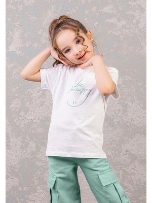 Dmb Mint Be Happy Baskılı T-Shirt