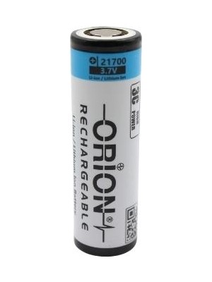 Orion Orıon 21700 Li-Ion Pil 5000 mAh 3,7 V Şarjlı Pil Tipi Yüksek Performanslı