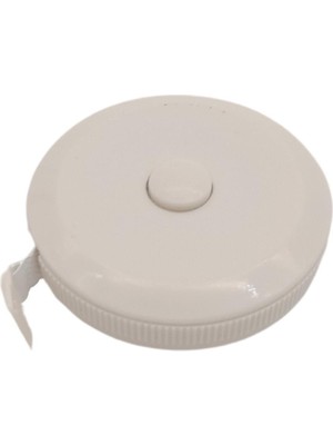 Angel Çanta Aksesuar 150 cm Çek Bırak Metre Mezura Beyaz Renk