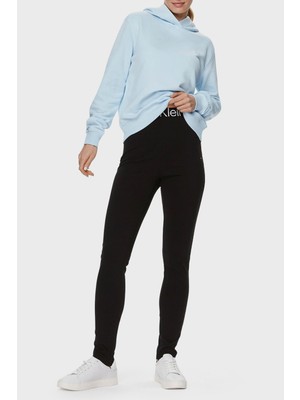 Calvin Klein Slim Fit Yüksek Bel Leggings Pantolon J20J222601BEH Kadın Pantolon J20J222601 Beh