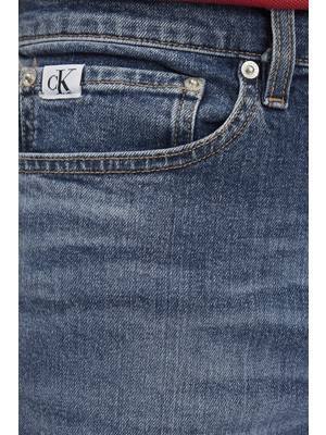 Calvin Klein Streç Pamuklu Slim Fit Denim Short J30J3248741A4 Erkek Short J30J324874 1A4