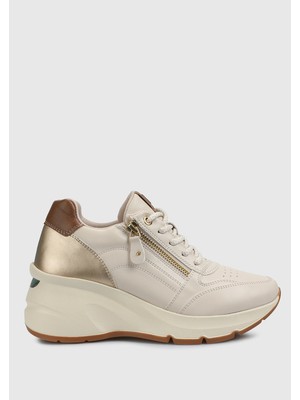 ProvoQ Ekru Kadın Sneaker
