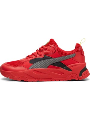 Puma Ferrari Trinity Erkek Spor Ayakkabı 30795006-KIRMIZI 42.5 - Kırmızı