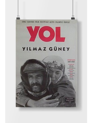 Poster City Yol Dizi-Film Posteri - Çerçevesiz Parlak Fotoğraf Kağıdı