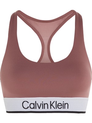 Calvin Klein Kadın Marka Logolu Elastik Bel Bantlı Pembe Spor Sütyeni 00GWS4K170-LKO