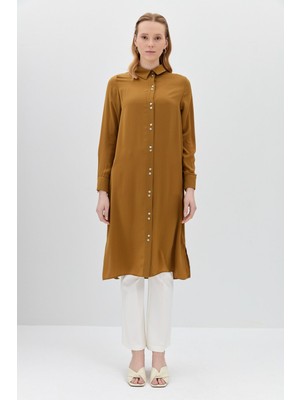 Nihan Basic Tunik  Camel