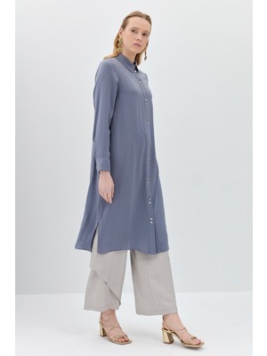 Nihan Basic Tunik  Gri