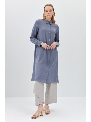 Nihan Basic Tunik  Gri